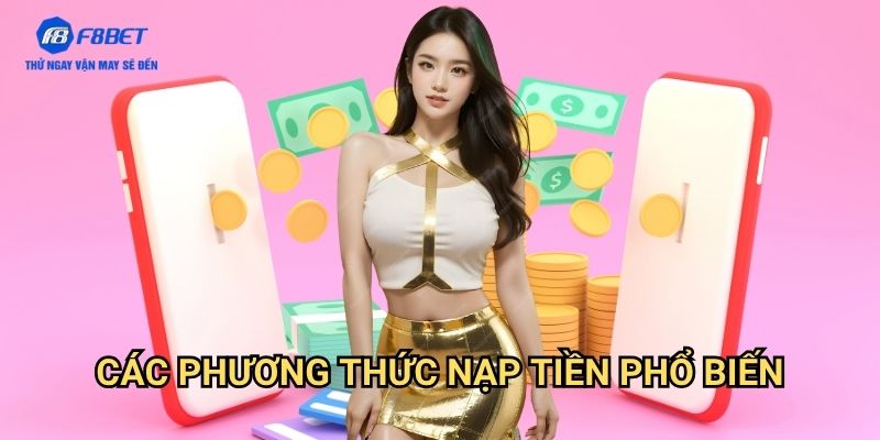 Nạp Tiền F8BET - Cách Thức Nạp Tiền Đơn Giản Và Nhanh Chóng 2 Các Phương Thức Nạp Tiền Phổ Biến