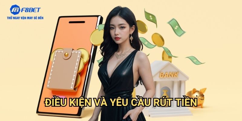 Rút Tiền F8BET - Quy Trình Rút Tiền Thắng Cược An Toàn Và Hiệu Quả 2 Điều Kiện Và Yêu Cầu Rút Tiền