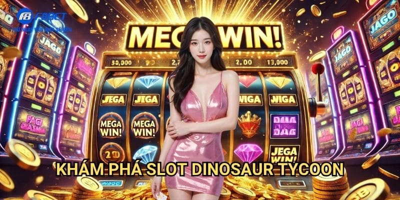 Dinosaur Tycoon Game Slots F8BET - Phiêu Lưu Vào Thế Giới Khủng Long Cổ Đại 2 Khám Phá Slot Dinosaur Tycoon
